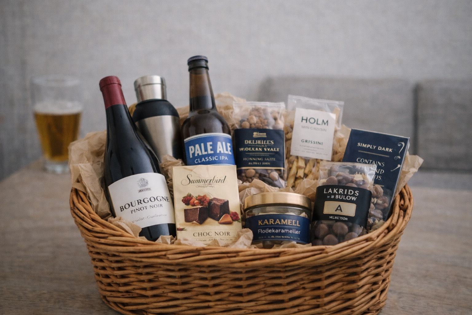 Gavekurv til ham – den personlige gave med kant