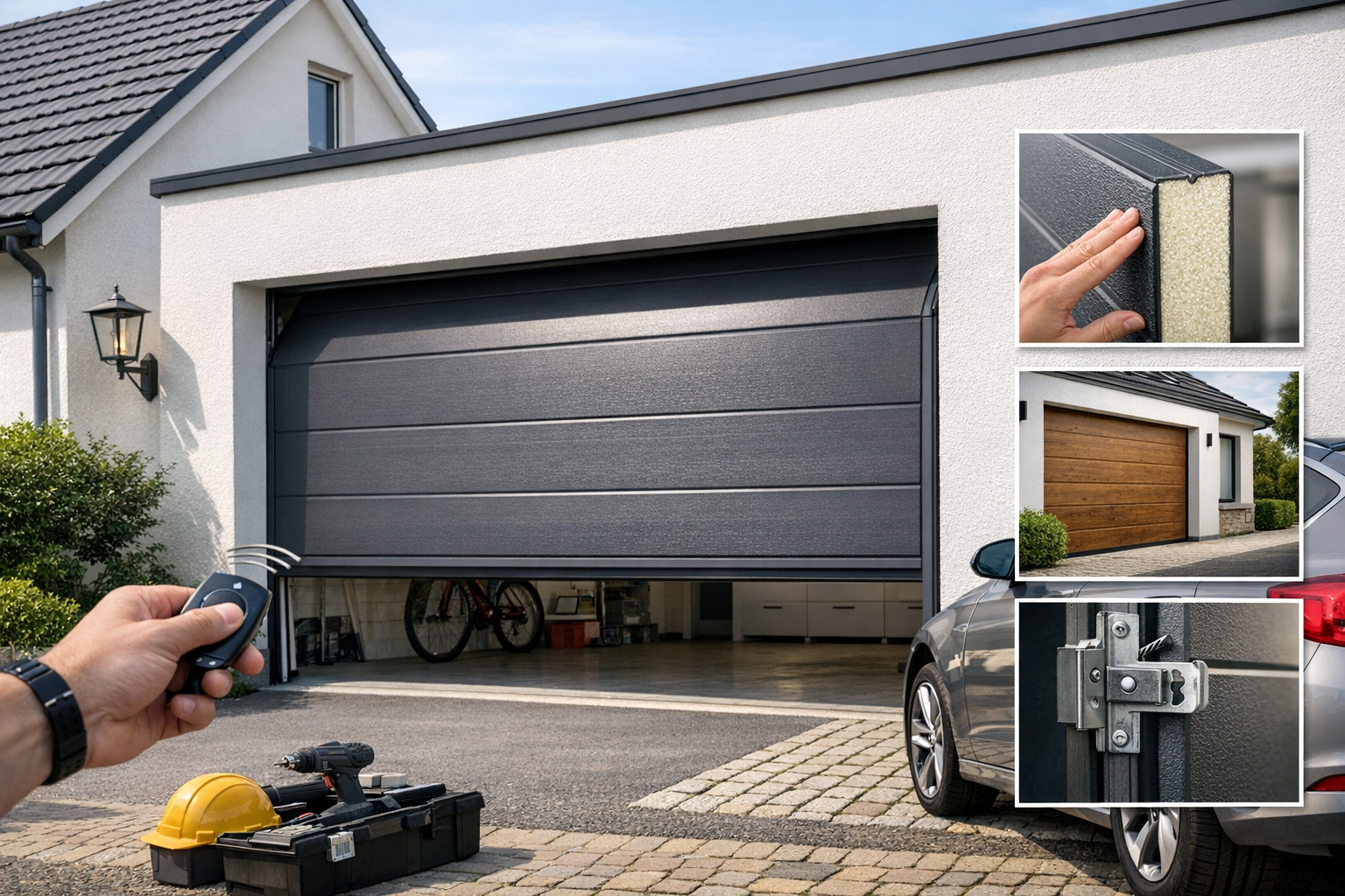 Hvordan vælger du den perfekte garageport til dit hjem?