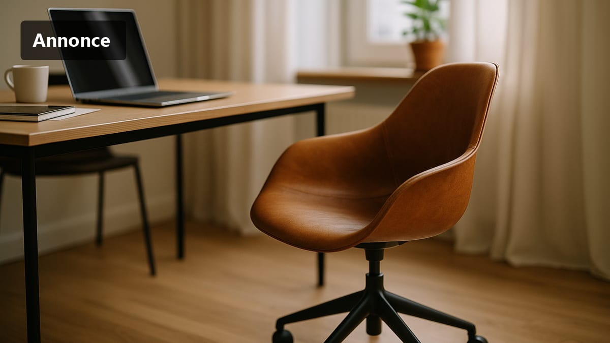 Guide: vælg den rigtige designerstol til hjemmekontoret