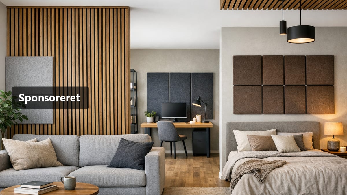 Hvordan akustikpaneler forbedrer hjemmets lydmiljø og design