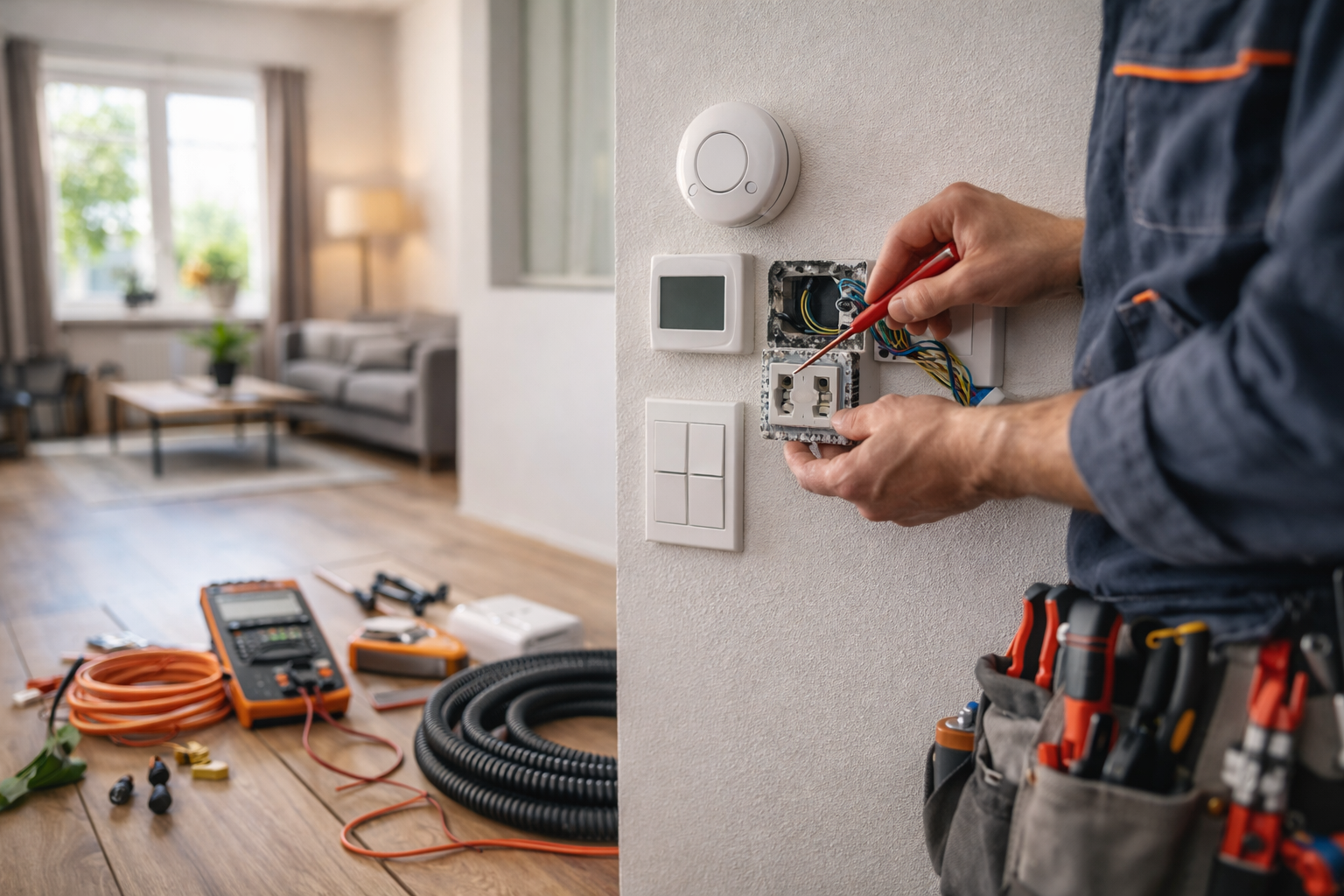 Elektriker i boligen: fra små løsninger til store projekter