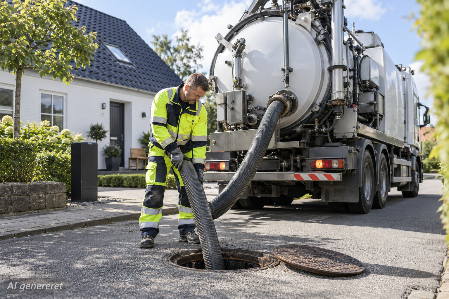 Slamsugning: Hvornår er almindelig kloakrensning ikke længere nok?