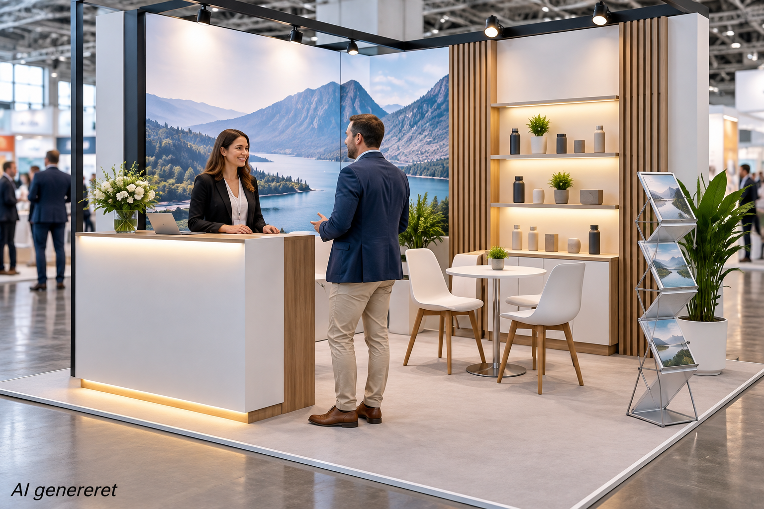 Messeudstyr: Indret en stand, der både ser godt ud og fungerer